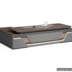APEX B501 Executive Desk — available 2400 / 2800 / 3200 / 3600 mm