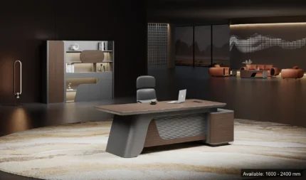 APEX B503 Executive Desk — available 1600 - 2400 mm