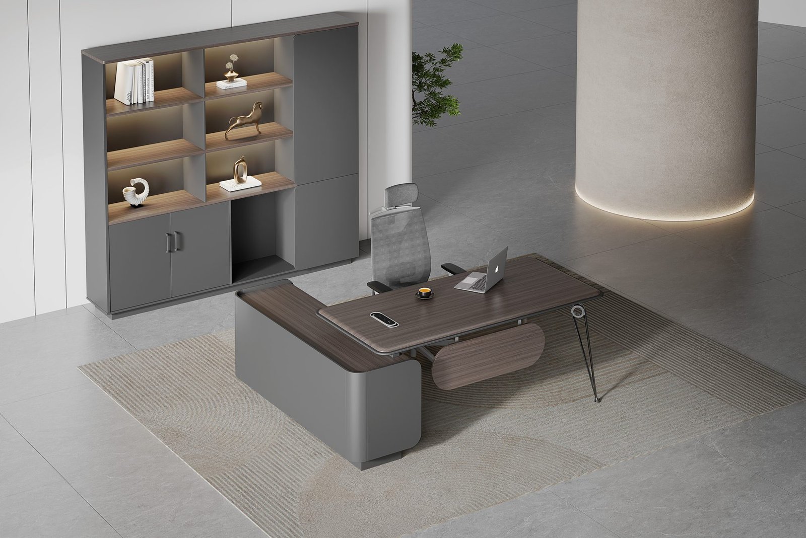 aria-of-307 ARIA OF-307 Executive Desk - Image 1