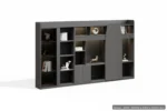 AURA BC-101 Book Cabinet — shown 3200 / 3600W x 400D x 2000H mm