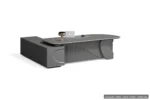 AURA OF-101 Executive Desk — available 2000 / 2400 / 2600 / 2800 mm