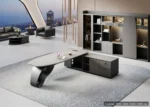 AURA OF-101 Executive Desk — available 2000 / 2400 / 2600 / 2800 mm
