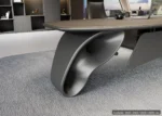 AURA OF-101 Executive Desk — available 2000 / 2400 / 2600 / 2800 mm